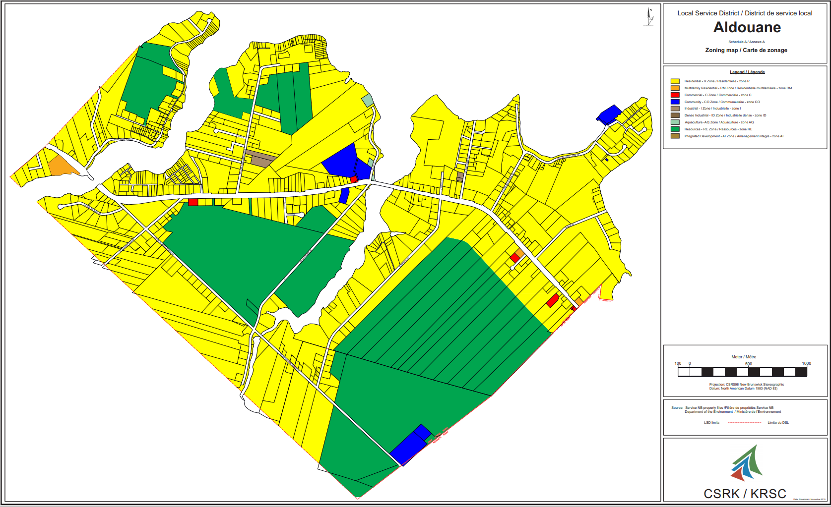 Aldouane's Zoning