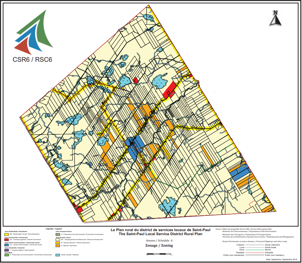 Saint-Paul's Zoning