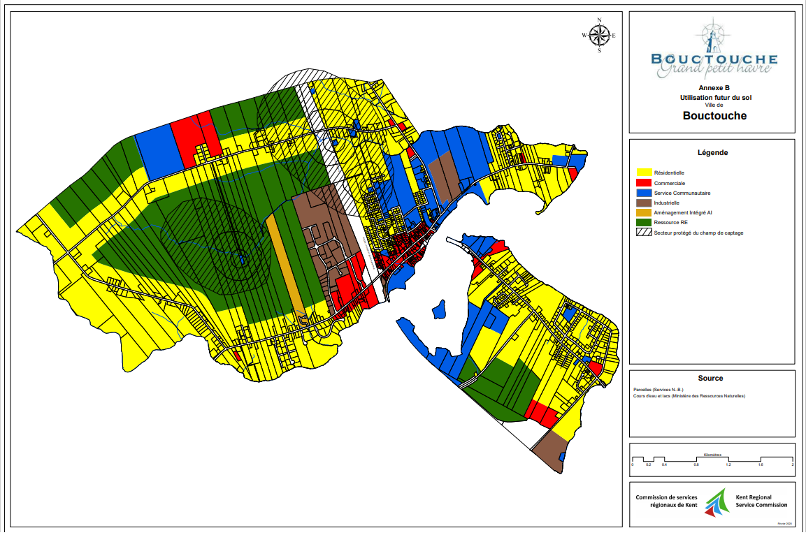 Bouctouche's Zoning