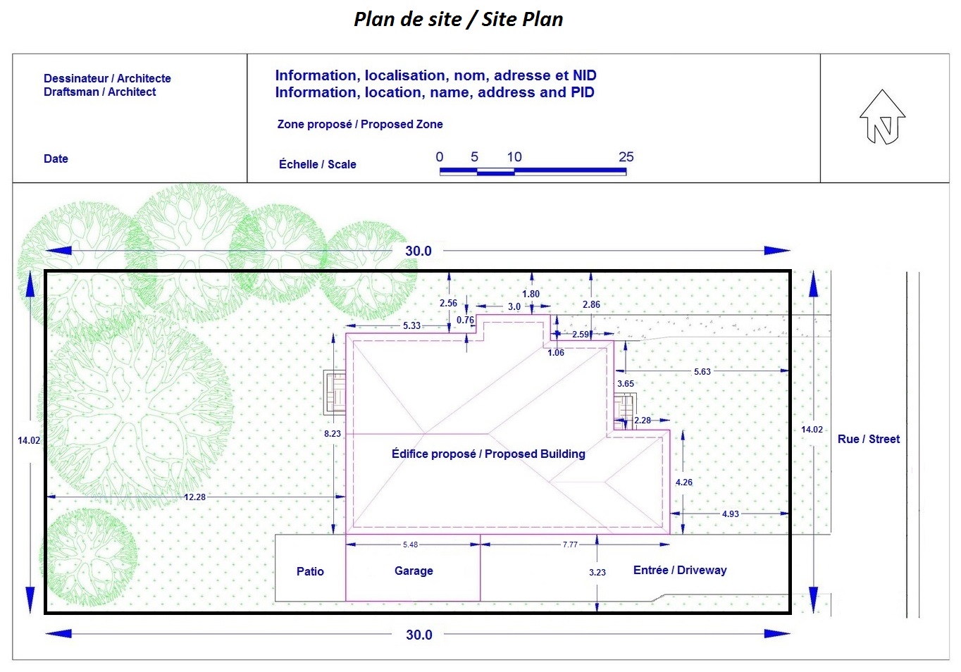 plan de site exemple